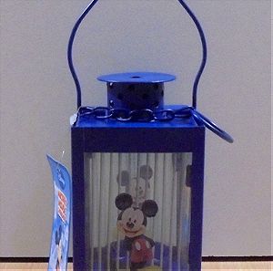 Disney διαφημιστικό μεταλλικό φαναράκι με τον Mickey Mouse και τον Goofy