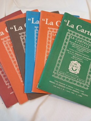 La Cartellina μεταχειρισμένα τεύχη μουσικής και διδακτικής