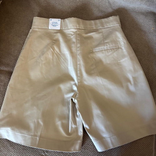 Mayoral girls' shorts new, size 140 cm, beige