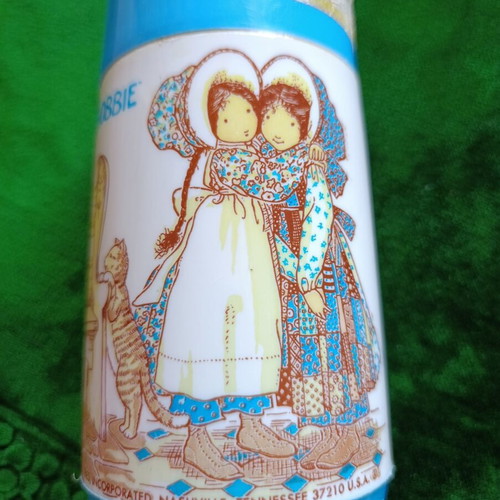 Aladdin Industries vintage thermos with Holly Hobbie illustration