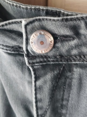 Gray jeans