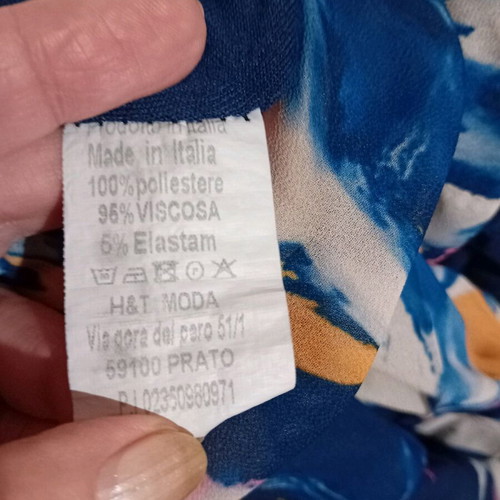 H&T Дамска лятна рокля като ново, размер S