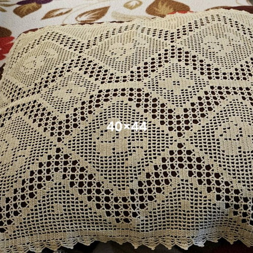 Handmade crochet napkins like new