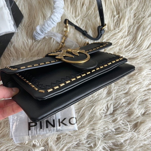 Pinko shoulder bag new black