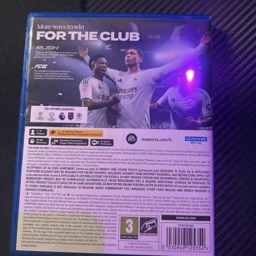FIFA 25 PS5 game new
