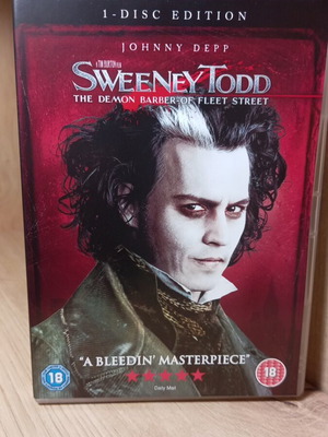 Sweeney Todd DVD με ελληνικούς υπότιτλους