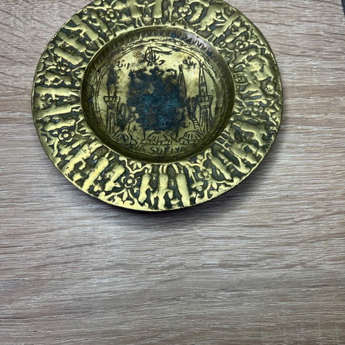 Bronze decoration with Hagia Sophia theme used