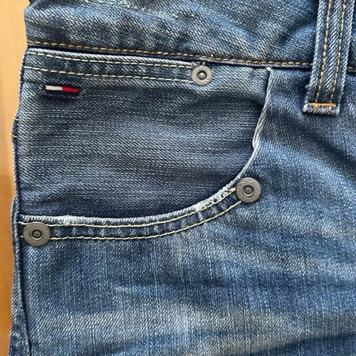Hilfiger Denim jean bermuda shorts new, size M
