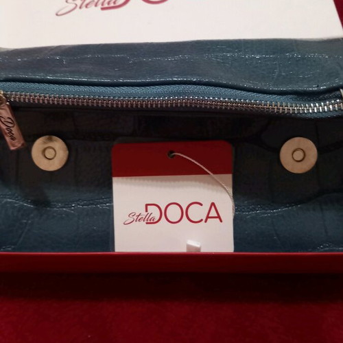Doca Wallet New Blue With Multiple Compartments