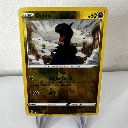 Deino 113/203 Evolving Skies Pokemon card like new