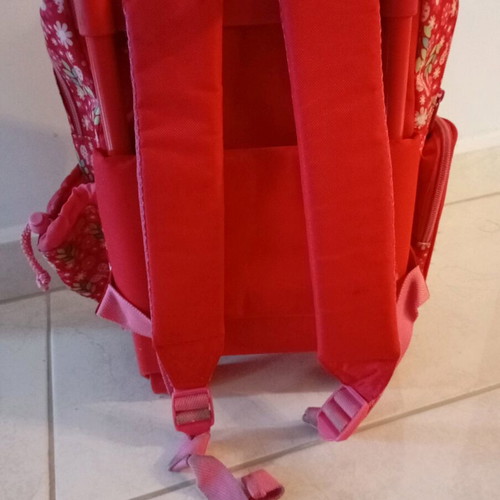 Kimmidoll wheeled children's kindergarten bag used