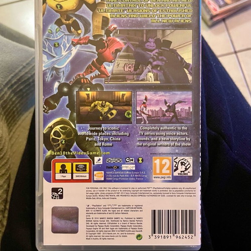 Ben 10 for PSP like new with case and manual