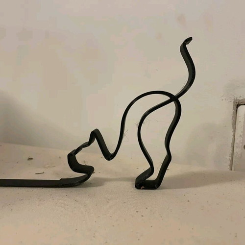 Minimalist cat book stand new