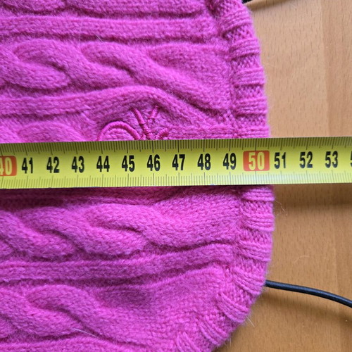 Benetton dog sweater 80% wool like new, 50 cm length