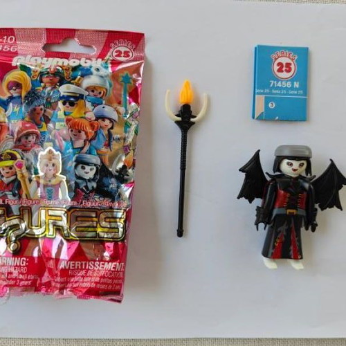 Playmobil Series 25 Woman Bat figure new