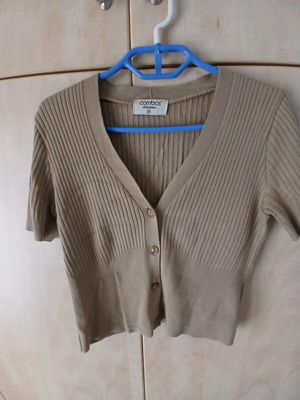 Combos Knitwear knit set beige like new one size