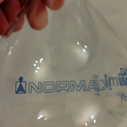 Normax chemical bottles new, set of 2, 500ml
