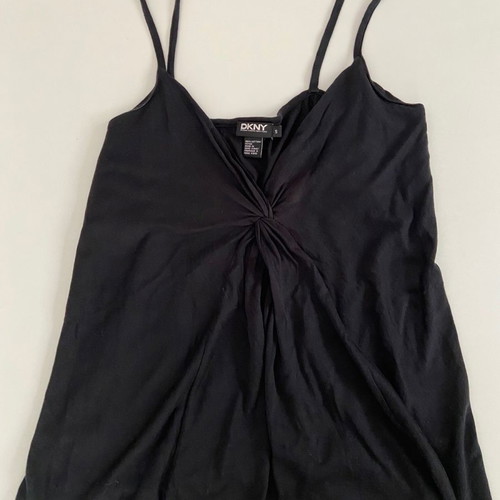 DKNY black summer tank top size S used
