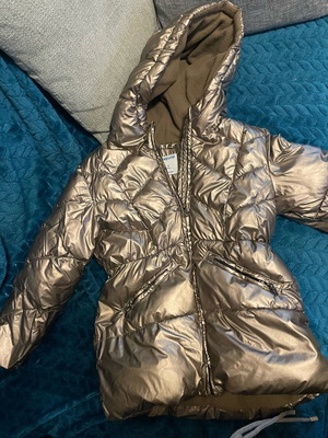 Mayoral children's jacket gold like new, size 116 cm