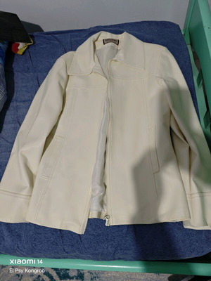 Jacket δερμάτινη ζαχαρί σαν καινούργιο, μέγεθος XXL