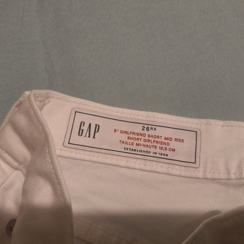 Gap shorts white new, size S/36/8