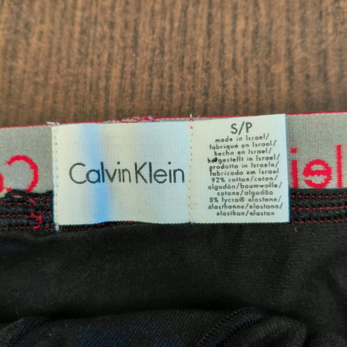 Calvin Klein men's briefs black size S new, pack of 2