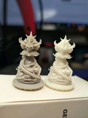 Gothic Style Chess Set new
