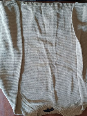 Oxford Company beige pullover like new, size XL