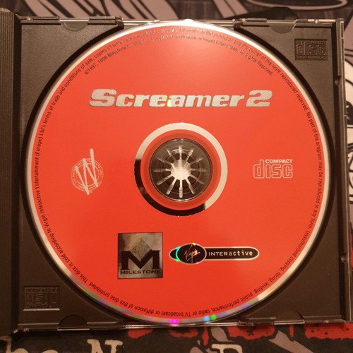 Screamer 2 PC CD-ROM used arcade racing game