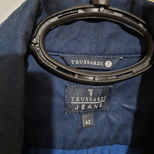 Trussardi women's jacket blue like new, spring