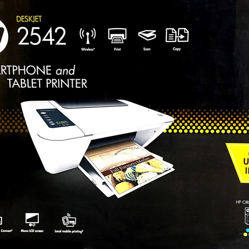 HP Deskjet 2542 multifunction printer like new with scanner and wireless