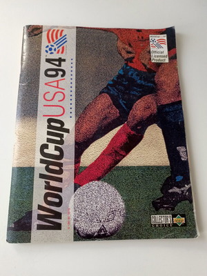Άλμπουμ αυτοκόλλητων Upper Deck Collector's Choice FIFA World Cup USA '94 πλήρες