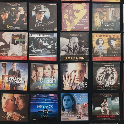 DVD movies like new with subtitles, collection of 350+