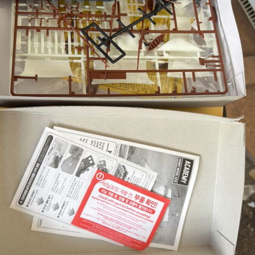 New Bedford Whaler model kit used