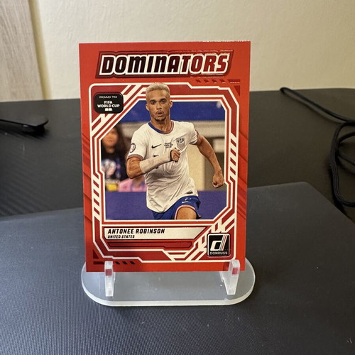 Donruss 2025-26 Antonee Robinson Dominators Insert Red card new