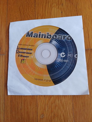 Cd mainboard version 7.2 vi bundled software like new