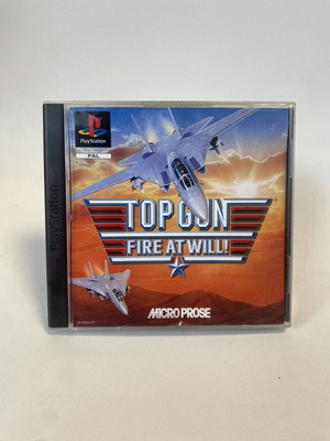 Top Gun Fire At Will PlayStation 1 PS1 σαν καινούργιο, αγγλικό