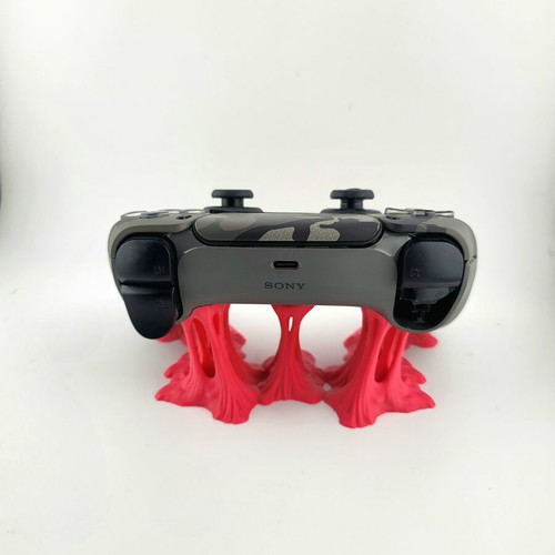 3D Printed Bubble Gum PS5 Controller Stand custom order