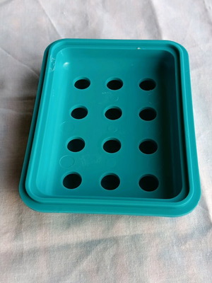 Soap holder new, sky blue color