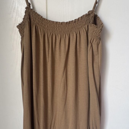 Maxi dress H&M brown size M like new
