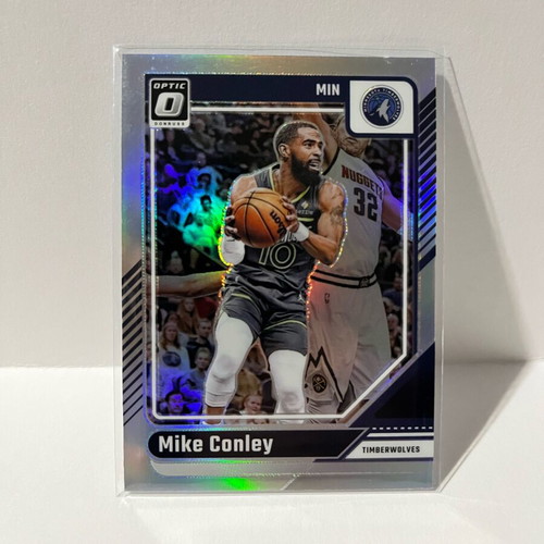 Mike Conley Silver Donruss Optic NBA card like new