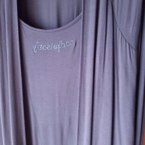 Dress extra large, like new, dark gray, thin fabric