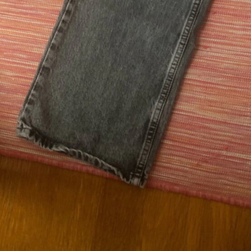 Stradivarius dark grey wide leg jeans, size XXS