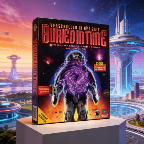 The Journeyman Project 2 Buried in Time PC game very good condition
