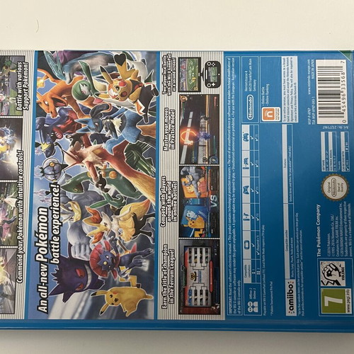 Pokkén Tournament Wii U game new, PAL/PEGI edition