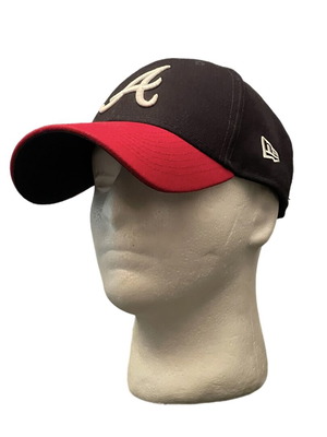 Καπέλο New Era Atlanta Braves σαν καινούργιο, μαύρο και κόκκινο