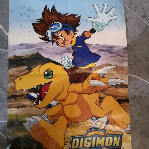 Digimon poster like new collectible