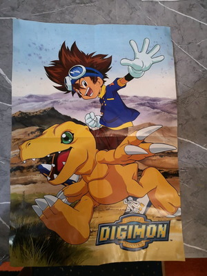 Digimon poster like new collectible