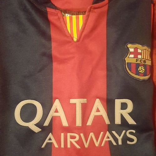 FCB team shirt like new, boy size 14