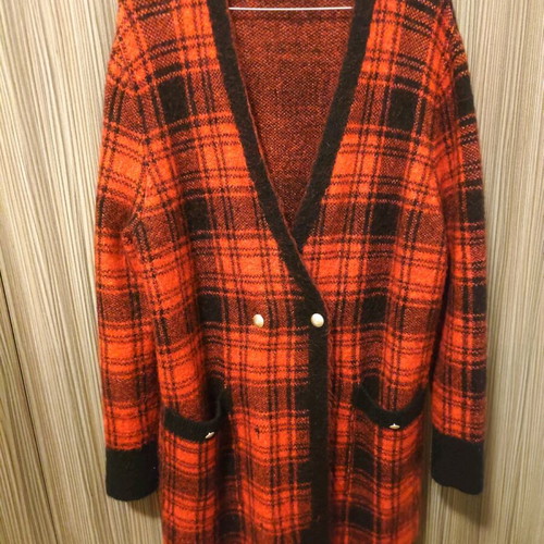 Zara long wool cardigan medium size like new